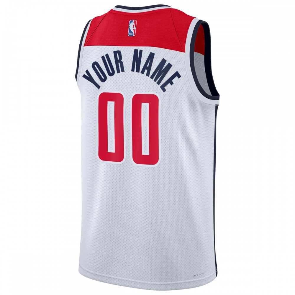 Washington Wizards Unisex 2022/23 Swingman Custom Jersey White - Association Edition-Pro Kit Vault | Brand New 26/27 Sports Jerseys